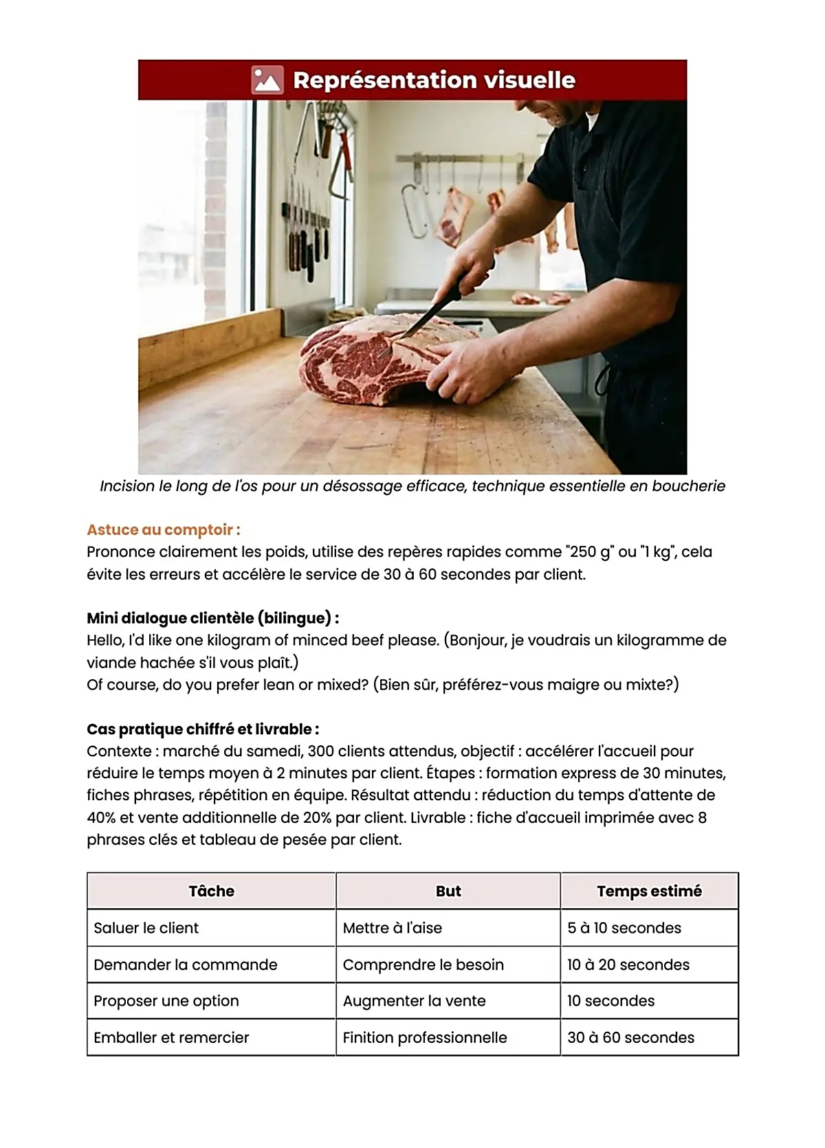 Example Fiche de Révision BP Boucher