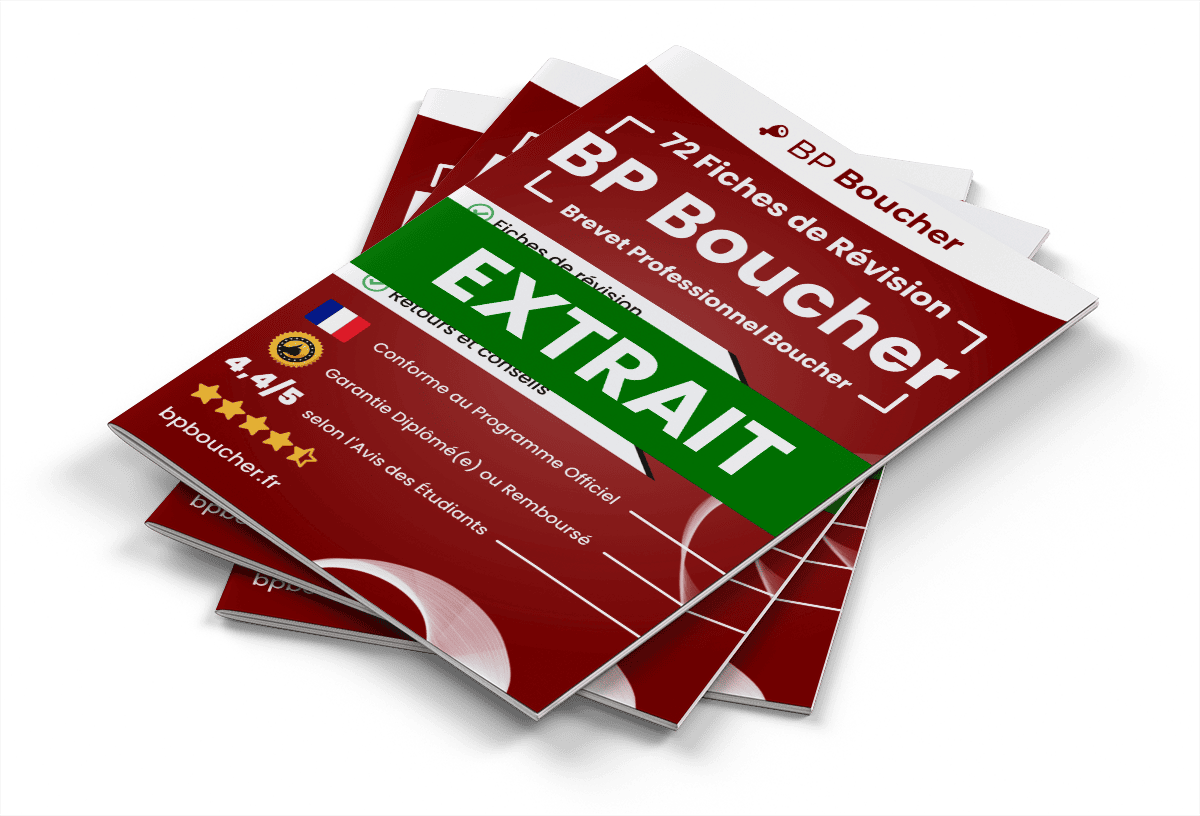 Extrait Fiches Révision gratuites BP Boucher