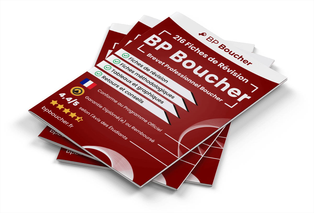 216 Fiches de Révision pour le BP Boucher